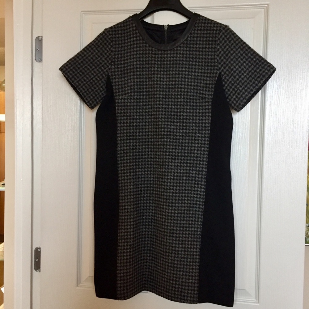 JCrew Wool Herringbone Sheath Dress, Sz 6